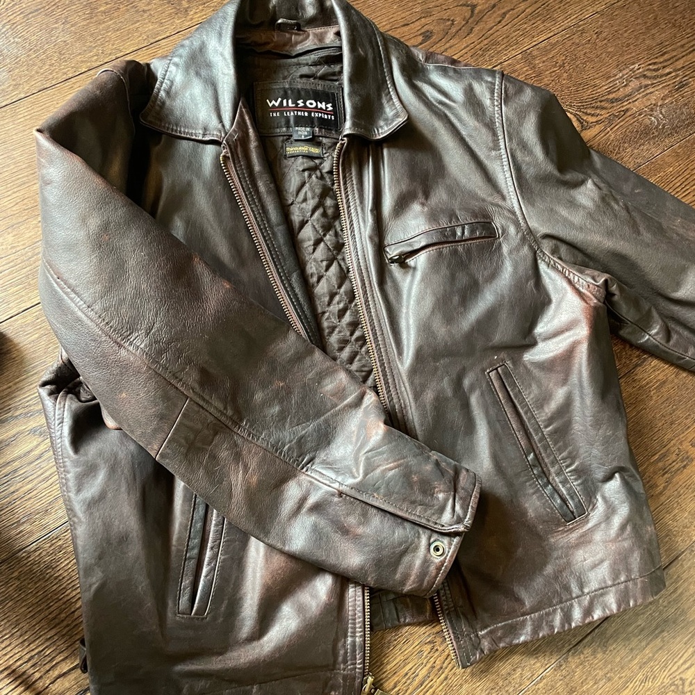 Mens Vintage leather jacket